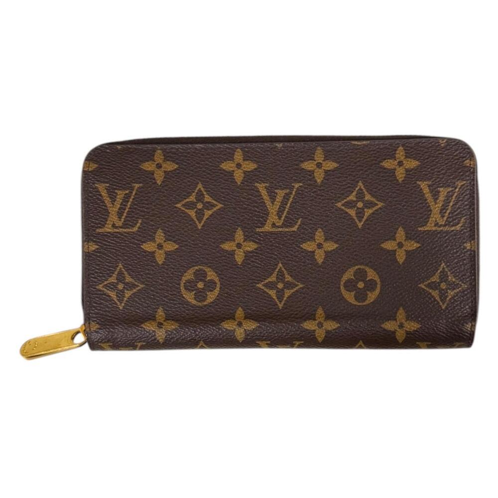 Louis Vuitton Zippy Wallet Monogram Long Canvas Brown